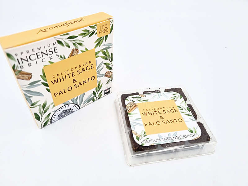 Aromafume White Sage &amp; Palo Santo Incense Bricks