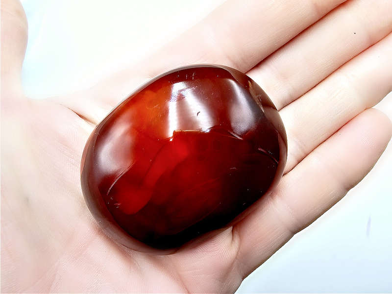 Carnelian Palm Stone G (96g)