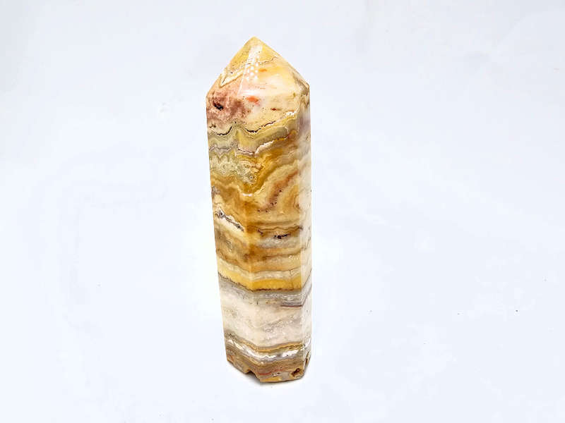 Crazy Lace Agate Polished Point B (89.32)