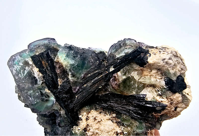 Erongo Fluorite A Tourmaline (82g)