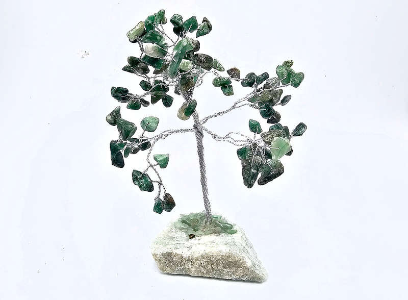 Green Aventurine Stone Tree