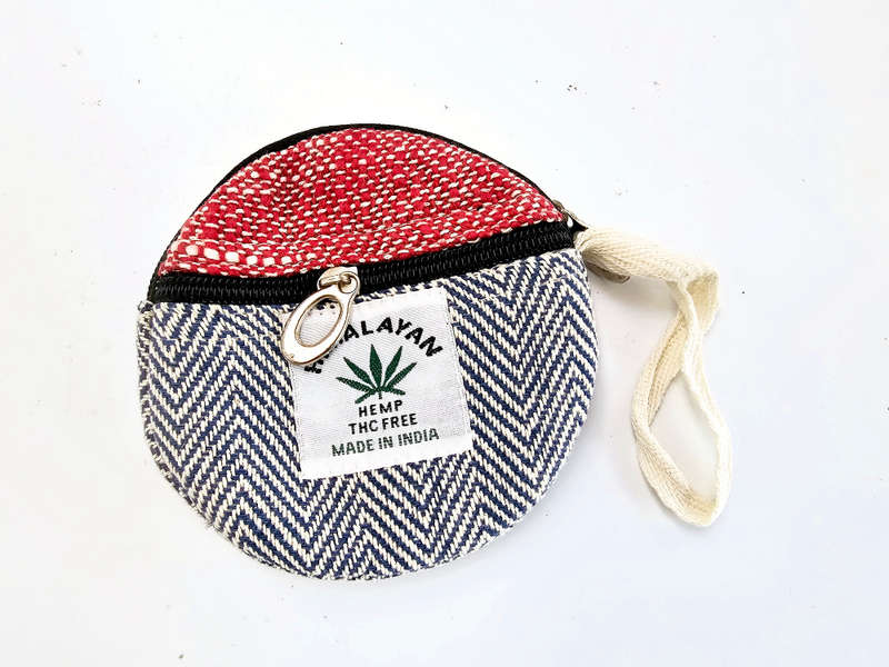 Hemp Round Money Purse A