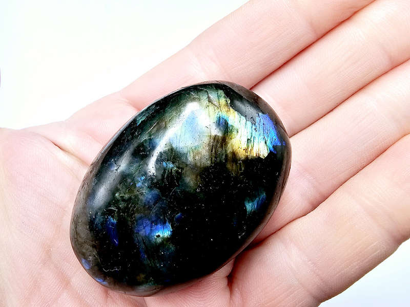 Labradorite Palm Stone B (80g)