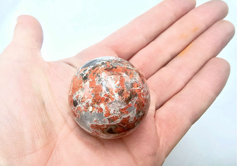 Leopard Skin Jasper Sphere B (84g)