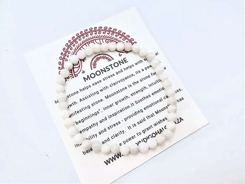 Moonstone Bangle (4mm)
