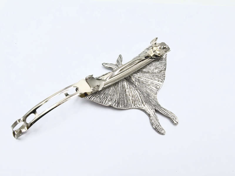 Moth Hair Clip Long