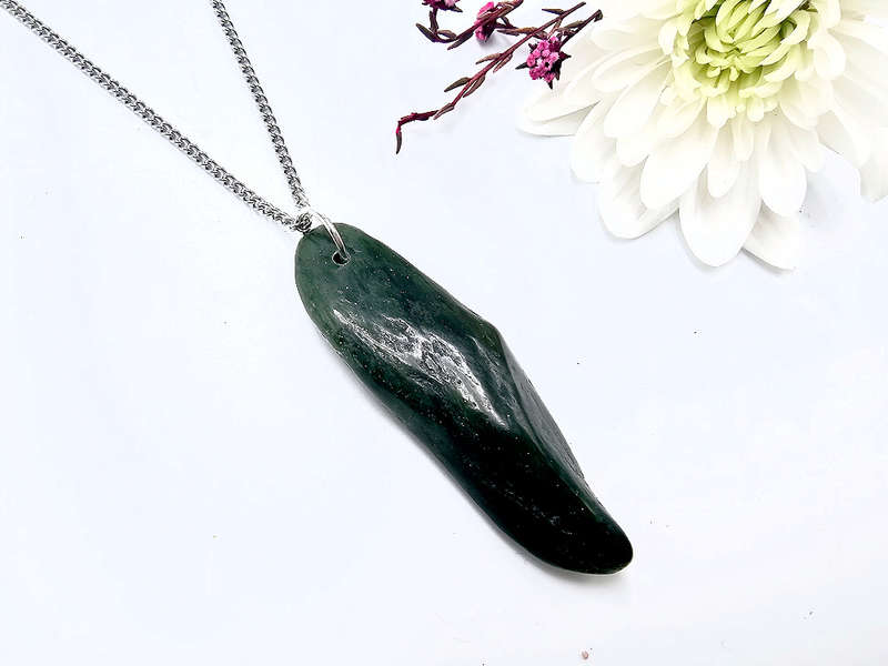 Nepherite Jade Necklace Polished