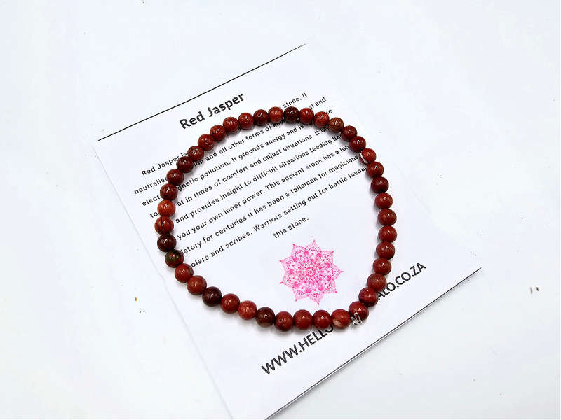 Red Jasper Bangle (4mm)