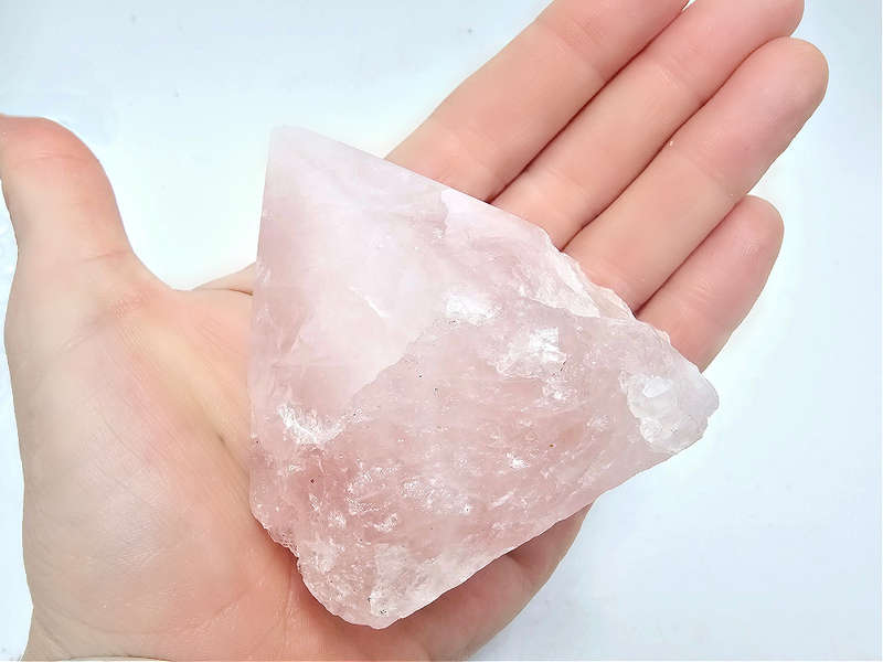Rose Quartz Point - Flat Base A (234g)