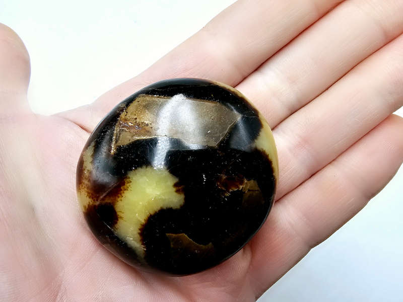 Septarian Polished Palm Stone C (102g)