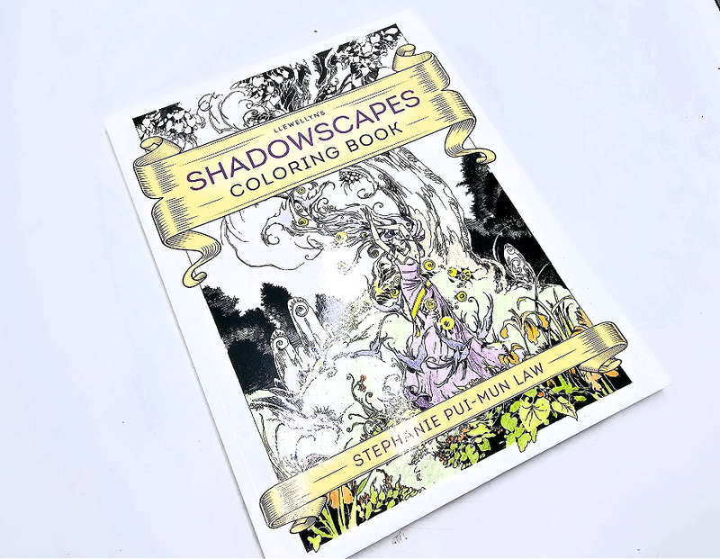 Llewellyns Shadowscapes Colouring Book (Stephanie Pui- Mun Law)