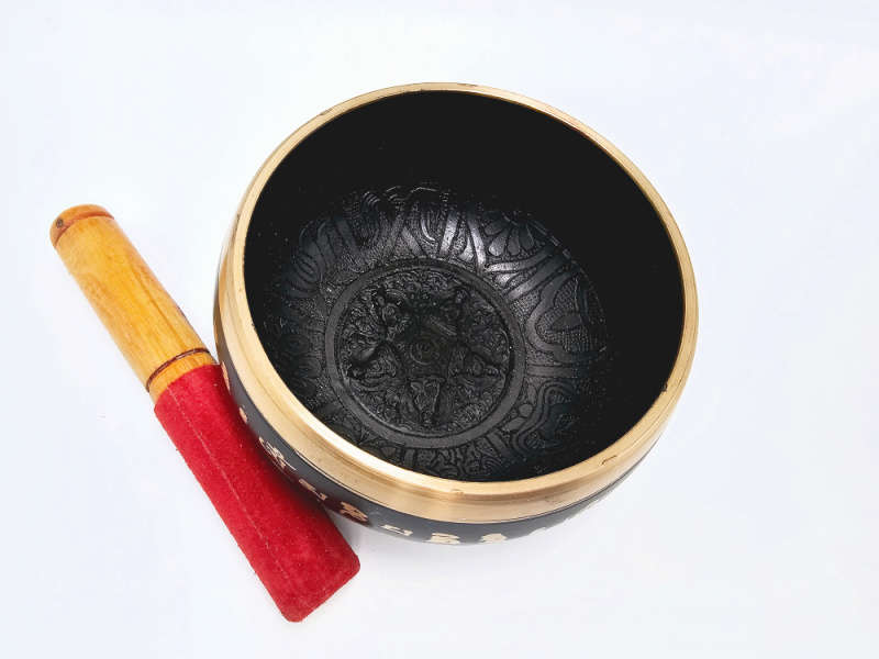 Singing Bowl Black B (Large)