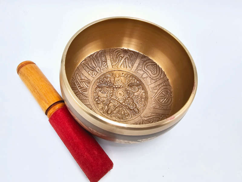 Singing Bowl Brown A (Large)