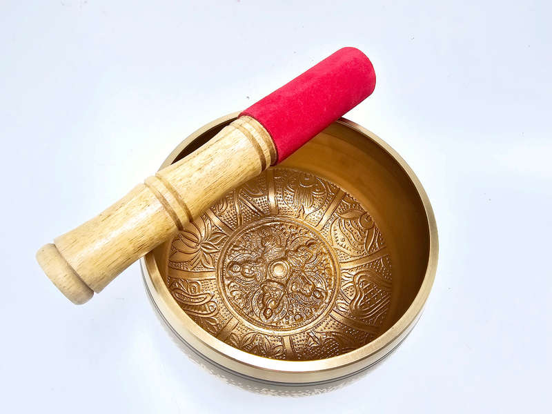 Singing Bowl Large - Brown B
