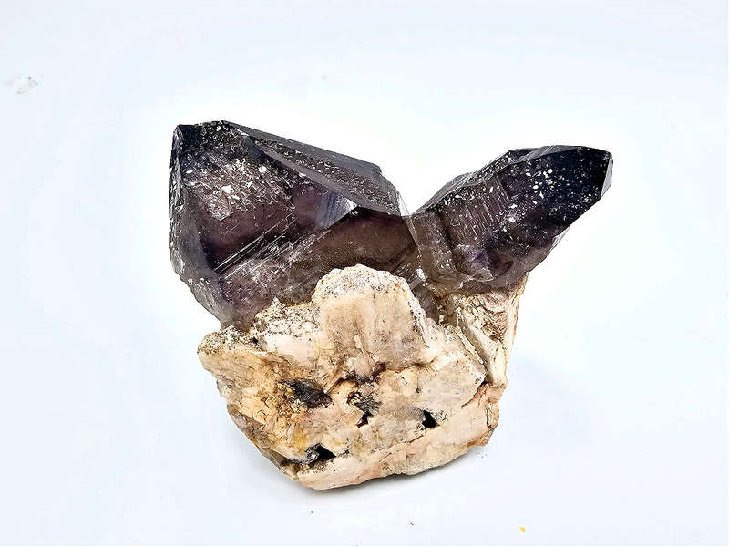 Smoky Amethyst Cluster B (208g)