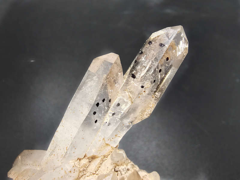 Smoky Quartz Cluster C (32g) Sceptre &amp; 3X Enhydro