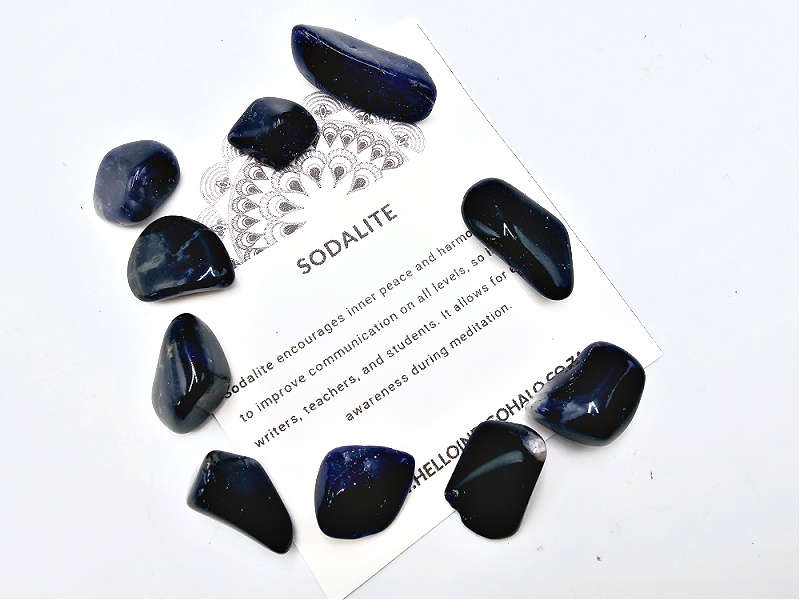 Sodalite Tumble Stone Mini's 10s