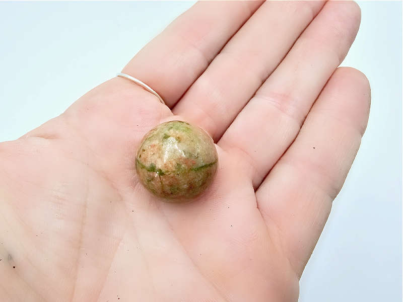 Unakite Jasper Sphere (2cm)
