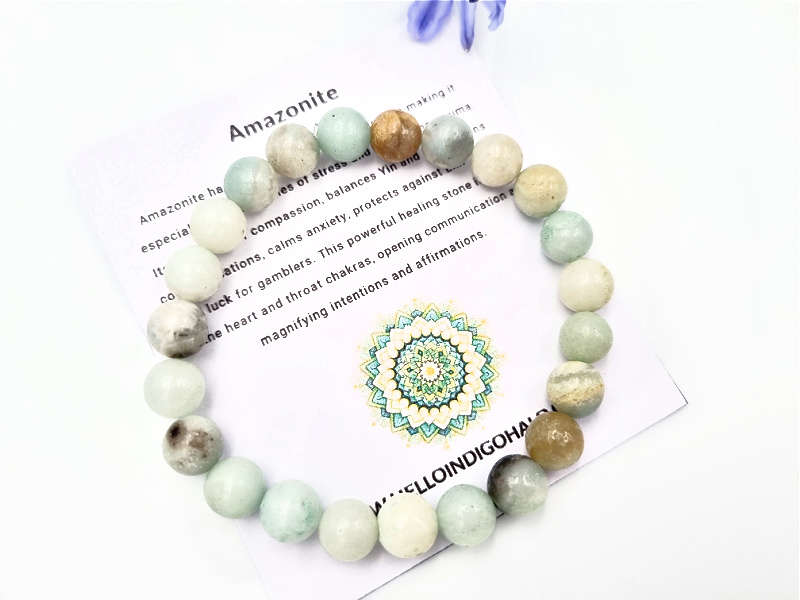 Amazonite Bangle (8mm)