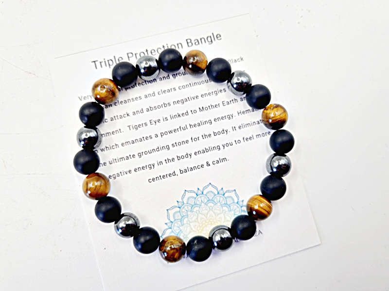 Triple Protection Bangle (8mm)