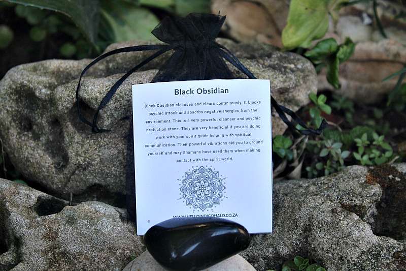 Black Obsidian Tumble Stones