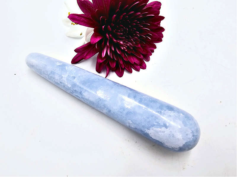 Blue Calcite Wand (10cm)
