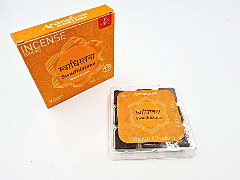 Aromafume Incense Bricks Sacral Chakra