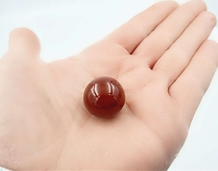 Carnelian Sphere (2cm) (Creativity &amp; Vitality)
