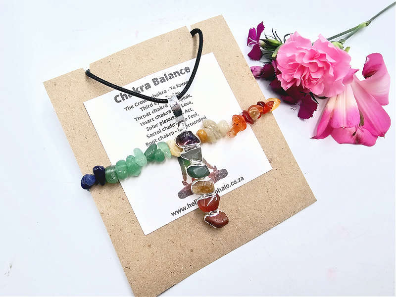 *Chakra Tower Necklace &amp; Bangle Jewellery Gift Set