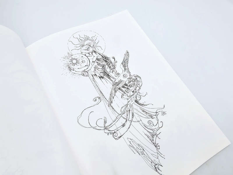Llewellyns Shadowscapes Colouring Book (Stephanie Pui- Mun Law)