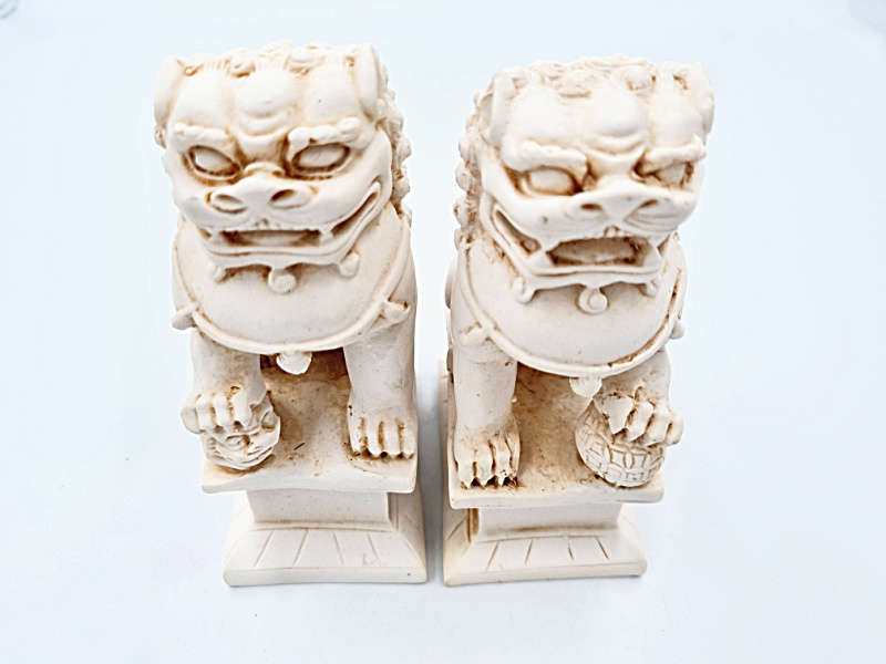 Feng Shui Fu Dogs (10cm) Set of 2