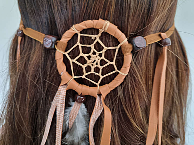 Hippie Dream Catcher Feather Headband