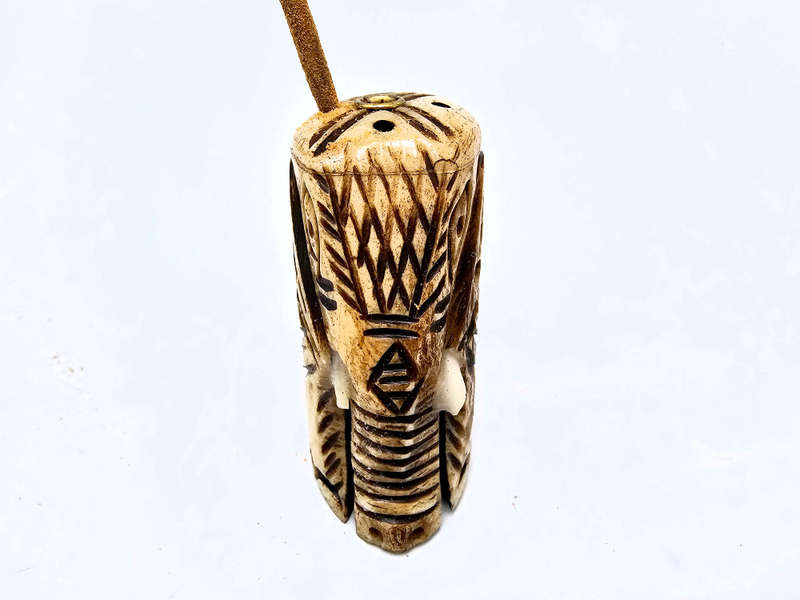 Elephant Incense Holder(Hand Carved Yak)