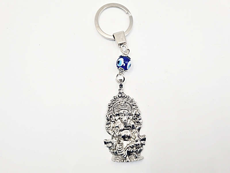 Ganesha bead Key Ring
