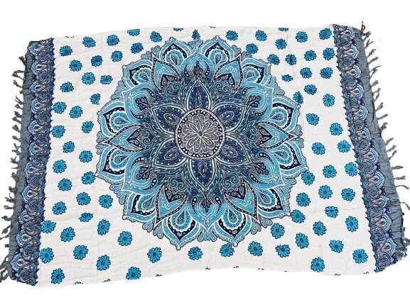Blue Mandala Sarong