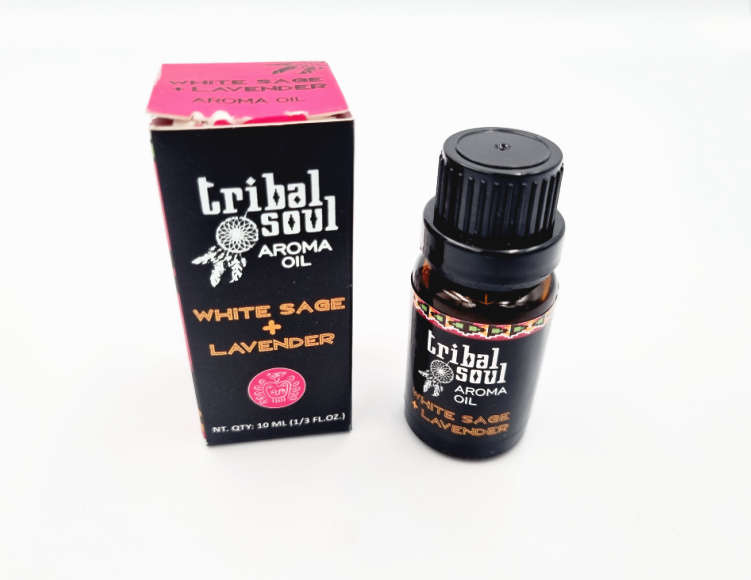 Tribal Soul Oil White Sage &amp; Lavender Aroma (10ml)