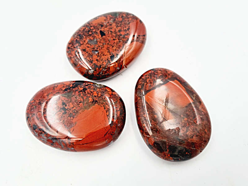 Brecciated Jasper Palm Stones (4cm)
