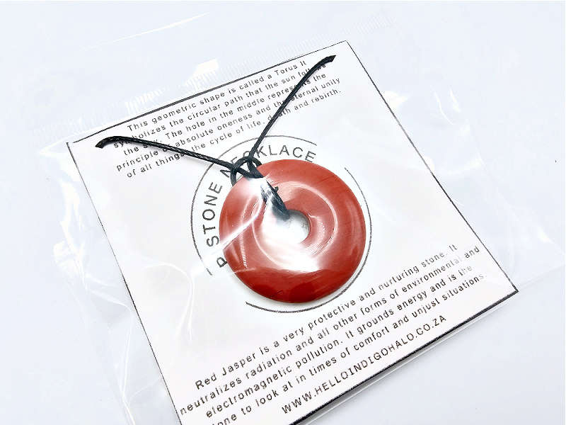 Red Jasper Pi Stone 35mm