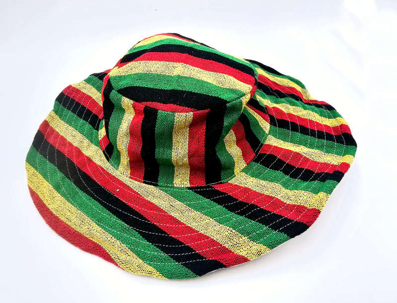 Rasta Material Hat