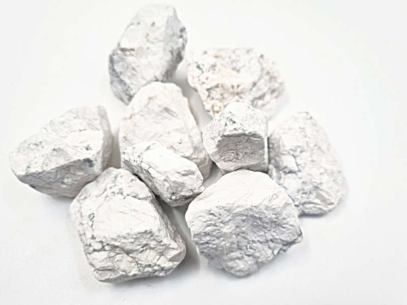 White Howlite Rough Crystal Pieces