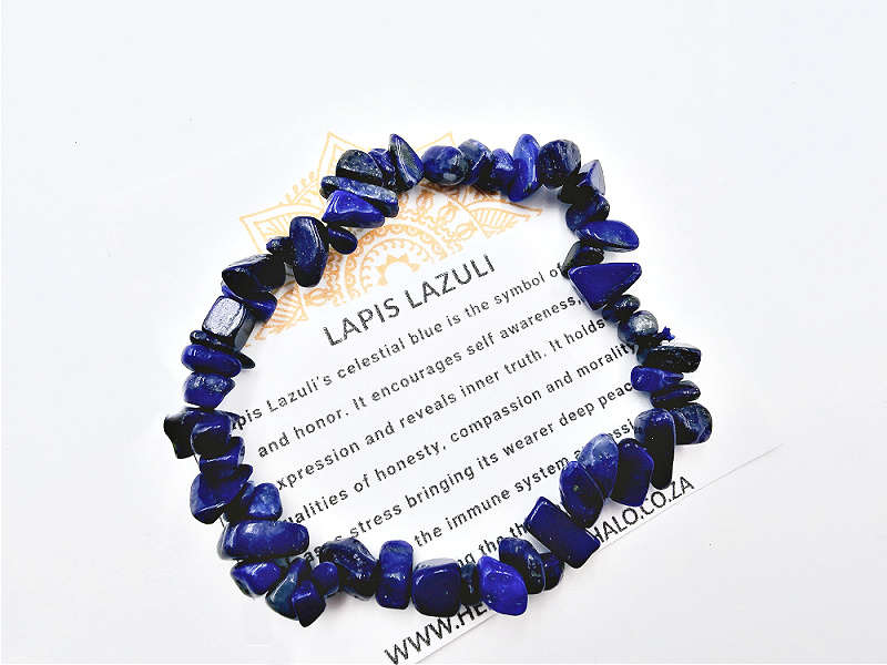 Lapis Lazuli Chips Bangle