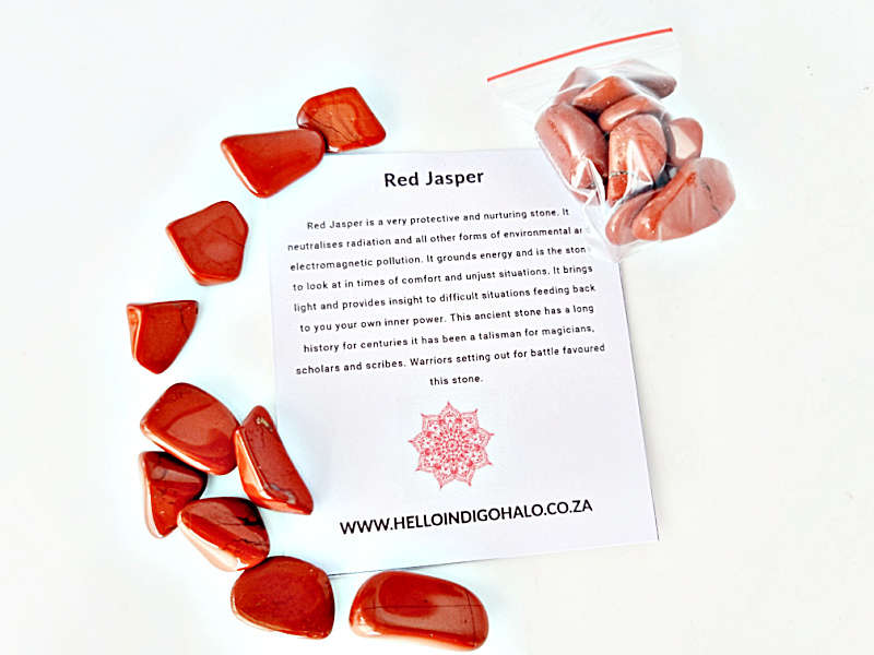 Red Jasper Tumble Stone Mini's 10s