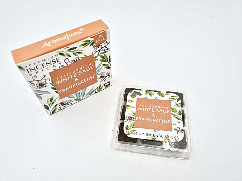 Aromafume White Sage &amp; Frankincense Incense Bricks