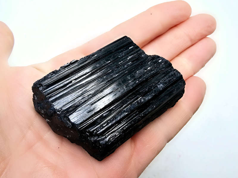 Black Tourmaline Rough D (120g)