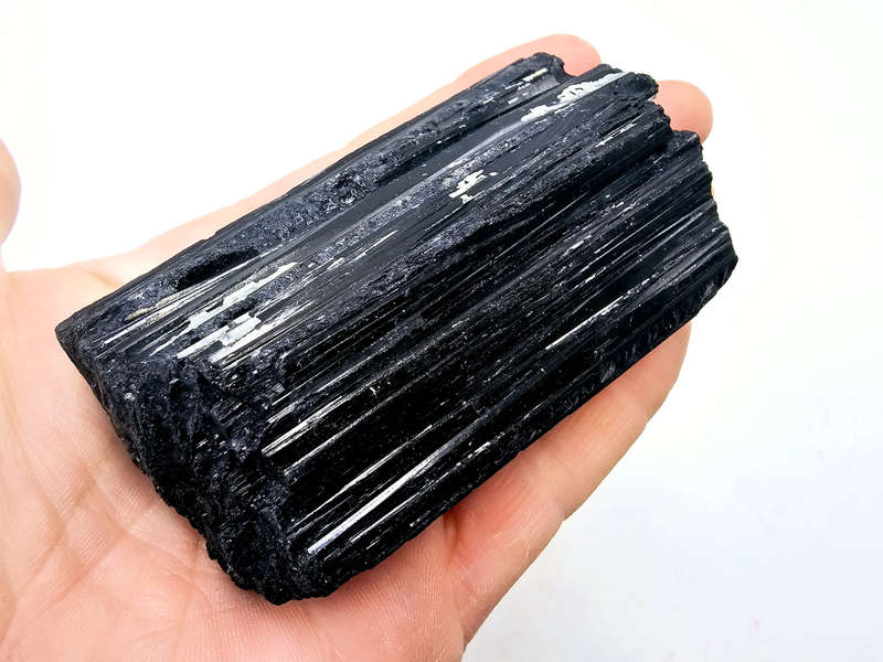 Black Tourmaline Rough Q (268g)