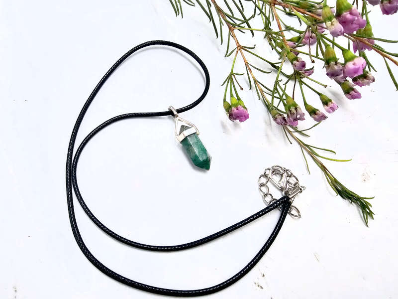 Chrysocolla Mini Pendant (925 Silver)
