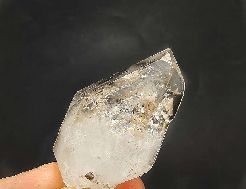 Clear Quartz Rough Point C (30g) Brandberg Twin