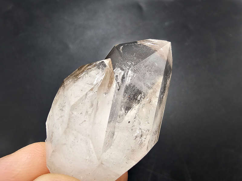 Clear Quartz Rough Point C (30g) Brandberg Twin