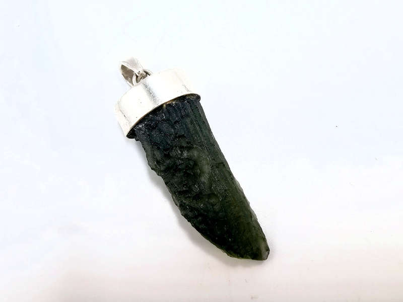 Moldavite Pendant A 8g (925 Silver)