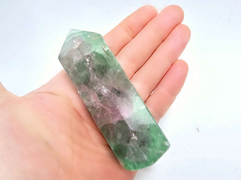 Rainbow Fluorite Polished Point A (174g)